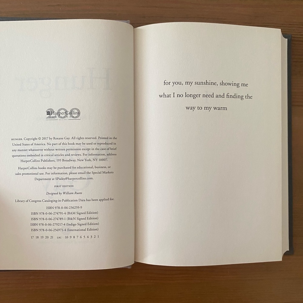 ‘Hunger’ by Roxane Gay - Picture 2 of 2